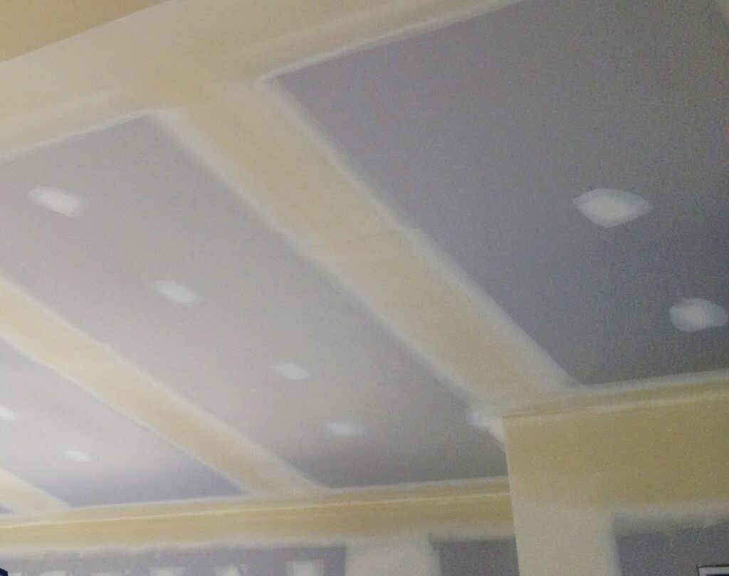 Freshlhy gibed wall