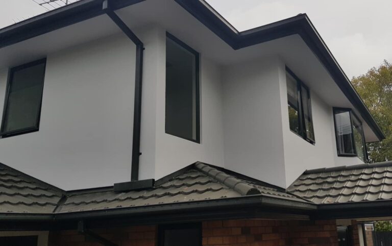Completed wall and roof renovation