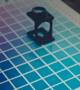 Colour chart for pool painting